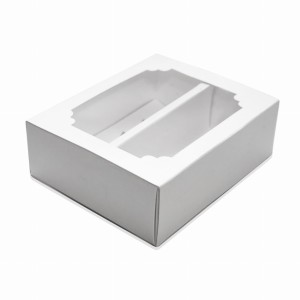 Pudełko PERŁA  na 10 makaroników opak. 10 szt.