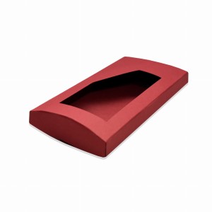 Pudełko na tabliczkę czekolady BORDO opak. 10 szt.